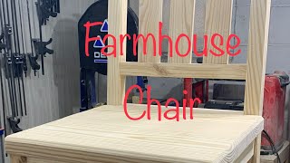 Farmhouse chair build [upl. by Grondin143]