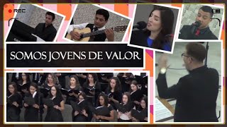 Igreja Apostólica  SOMOS JOVENS DE VALOR  Coral Jovem [upl. by Asiruam]