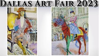 Dallas Art Fair 2023 15th anniversary Contemporary Art Exhibitions ¬ Foire dart de Dallas ¬ ArtEXB [upl. by Uoliram]