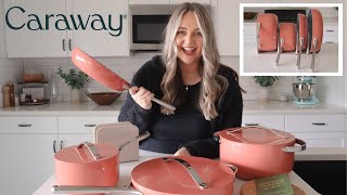 Caraway Cookware Unboxing  Review  Non Toxic Cookware [upl. by Nehemiah958]