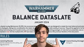 What is the Balance Dataslate Meta talk stream 1 [upl. by Araccat297]