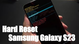 How To Hard Reset Samsung Galaxy S23 [upl. by Myron333]