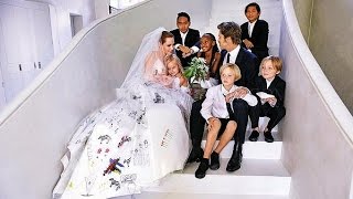 Brad Pitt and Angelina Jolies Children And Their Beautiful Moments [upl. by Nahtaneoj]