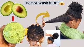 Do Not Wash Out 😳 Use this For Extreme Hair Growth and Thickness [upl. by Yrgoerg965]