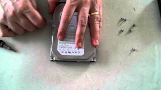 Opening a Seagate Barracuda Hard Drive [upl. by Mun147]