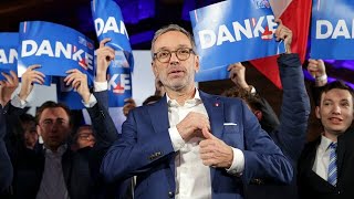 Rechtspopulisten gewinnen Parlamentswahl in Österreich [upl. by Chastity]