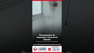 🔥 Remanejamento de Aquecedor e Troca do Kit Chaminé Achecedores KitChaminé manutençãodeaquecedor [upl. by Greenwood294]