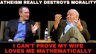 Mathematics Professor Schools Atheist on Morality  John Lennox VS Larry Shapiro [upl. by Ellehcan239]