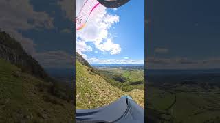 Reverse start at Lijak 🚀 airdesign mountains soar2 paragliding [upl. by Timmy]