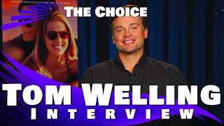 Tom Welling talks Romance and his own Choices  The Choice 2016 [upl. by Arrej]