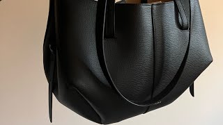 Poléne cyme mini unboxing polene purse luxury [upl. by Analat]