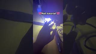 Nail tutorials gel x 🫶 pt 1 nails [upl. by Mose76]