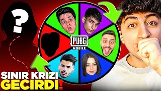 ÇARKI ÇEVİR ÇIKAN YOUTUBERI GHOSTLA SİNİR KRİZİ GEÇİRDİ 🤬  PUBG Mobile [upl. by Blondie475]