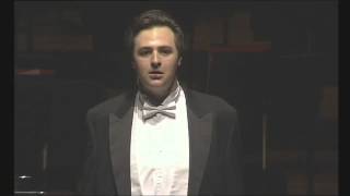 Joshua Owen Mills Tenor Sings Bleuet by Poulenc [upl. by Braden463]