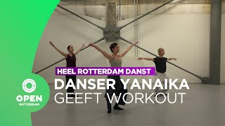 Danseres Yanaika Holle geeft dansworkout  Heel Rotterdam Danst met Conny Janssen Danst  Afl 1 [upl. by Tye]