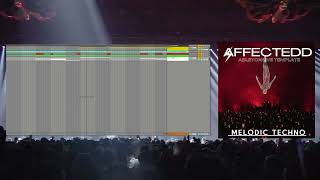 Drop Melodic Techno Ableton Template by AFFECTEDD ⚡ EP14 afterlife melodictechno abletonlive [upl. by Fineman402]