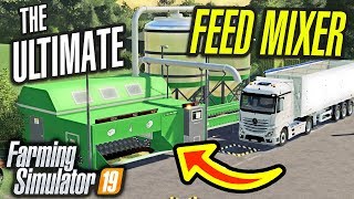 THE ULTIMATE FEED MIXER  Episode 10  Oakfield Farming Simulator 19 [upl. by Todd]