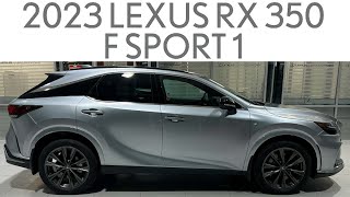 2023 Lexus RX 350 F Sport 1 L240112A  Full Review and Walk Around [upl. by Nylorak]