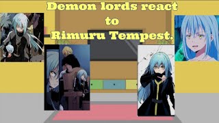 Demon lords react to Rimuru tempest part 1 – Yuuki kagurazaka [upl. by Gibbeon]