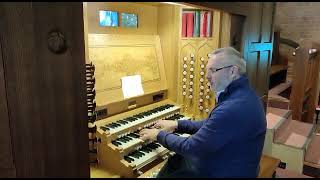 Demonstration of the organ in the chapel of Radley College [upl. by Eisdnil]