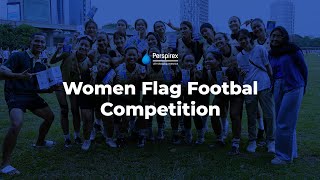 Weekend Produktif Women Flag Football Community Bersama Perspirex [upl. by Eittocs]