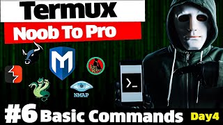 Termux Full Course  Termux Basic Commands   Day 4 [upl. by Ivory]