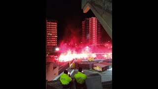 07 02 2022 ‑ SalernitanaSpezia  Laccoglienza dei tifosi alla squadra granata [upl. by Irrep347]