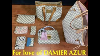 Why I ❤️❤️❤️ the Louis Vuitton Damier Azur [upl. by Shela]