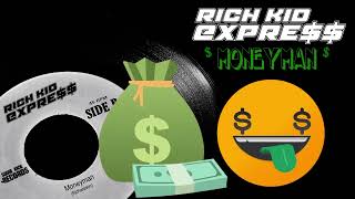 Moneyman  RICH KID EXPRESS  bside retro hard rockglam rock [upl. by Aihsit]