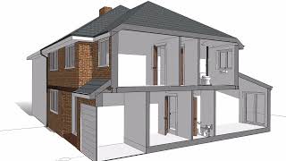 Two Storey Side Extension  Extension Plans In Aintree Liverpool [upl. by Secnarfyram]