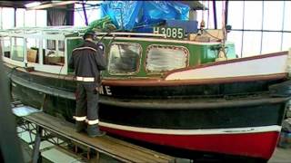 Werften und Bootsbauer im Hamburger Hafen [upl. by Vrablik]