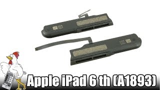 Guía del Apple ipad 6th A1893 Cambiar los altavoces [upl. by Rausch]