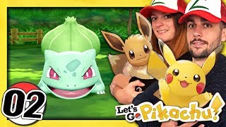 POKEMON LETS GO PIKACHU EPISODE 2  NOTRE PREMIER STARTER  NINTENDO SWITCH COOP FR [upl. by Pruchno131]