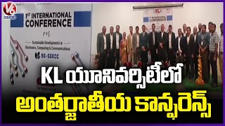 1st International Conference At KL University  Rangareddy  V6 News [upl. by Hussein532]