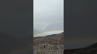 Unbelievable Have you ever touched a Rainbow🌈 ColumbiaIcefields GlacierExperience [upl. by Nils583]