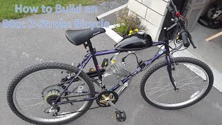 80cc 2Stroke Bicycle Engine Kit Worth it lets Find out canada [upl. by Everrs740]