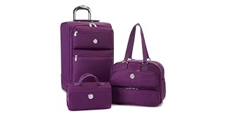 JOY First Class TuffTech Luggage with SpinBall Wheels [upl. by Anitsuga74]