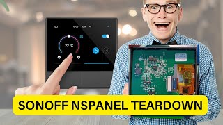 SONOFF NSPANEL Teardown [upl. by Neyud74]