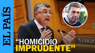 DANA  Compromís acusa a Mazón de “homicidio imprudente” y al Gobierno de “no actuar”  EL PAÍS [upl. by Campman]