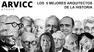 Cuáles son los 5 MEJORES arquitectos de la HISTORIA Arquitectura Top5 [upl. by Levana]