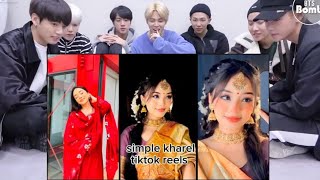 BTS REACTION SIMPLE KHAREL NEW TIKTOK REEL VIDEOS BY YOUR ENTERTAINMENT simpalkharel [upl. by Let]