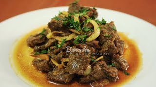 Resep Bistik Daging Sapi Rumahan yang Enak Bahan Seadanya [upl. by Renba]