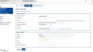 Aziende  1 Registrazione [upl. by Larrej]