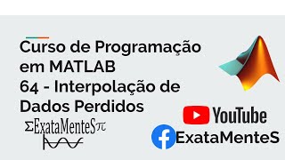 Curso de MATLAB 64  Interpolação de Dados [upl. by Ahidam]