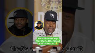 Memphis Bleek Says This Is What Started His Fallout With Dame Dash [upl. by Bette-Ann667]