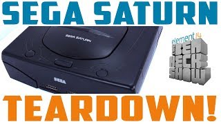 Sega Saturn Teardown [upl. by Hewitt117]