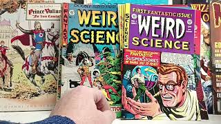 EP 581 Weird Science and Othe SF Comics By EC Comics from my Collection W Wood Al Williamson etc [upl. by Anirdnaxela]