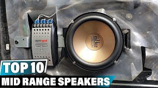 Best Mid Range Speaker In 2024  Top 10 Mid Range Speakers Review [upl. by Markland]