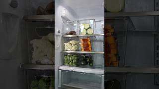 healthy fridge restock ASMR plantbased wellness vegan 🥬🥒🫛 [upl. by Yssac]