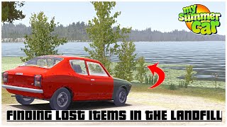 Finding Lost Items in the Landfill  My Summer Car Gameplay Guide 2024  Ogygia Vlogs🇺🇸 [upl. by Eigram]